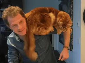 Meet Bobby Flay’s BFF (Best Feline Friend) Nacho