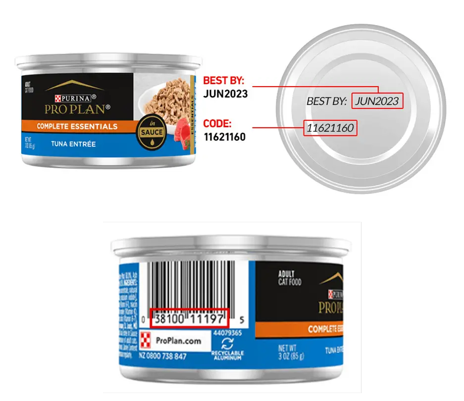 RECALL ALERT Purina Pro Plan Complete Essentials Tuna Entrée In Sauce