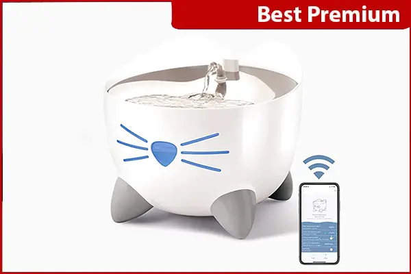 catit pixi smart water fountain for cats