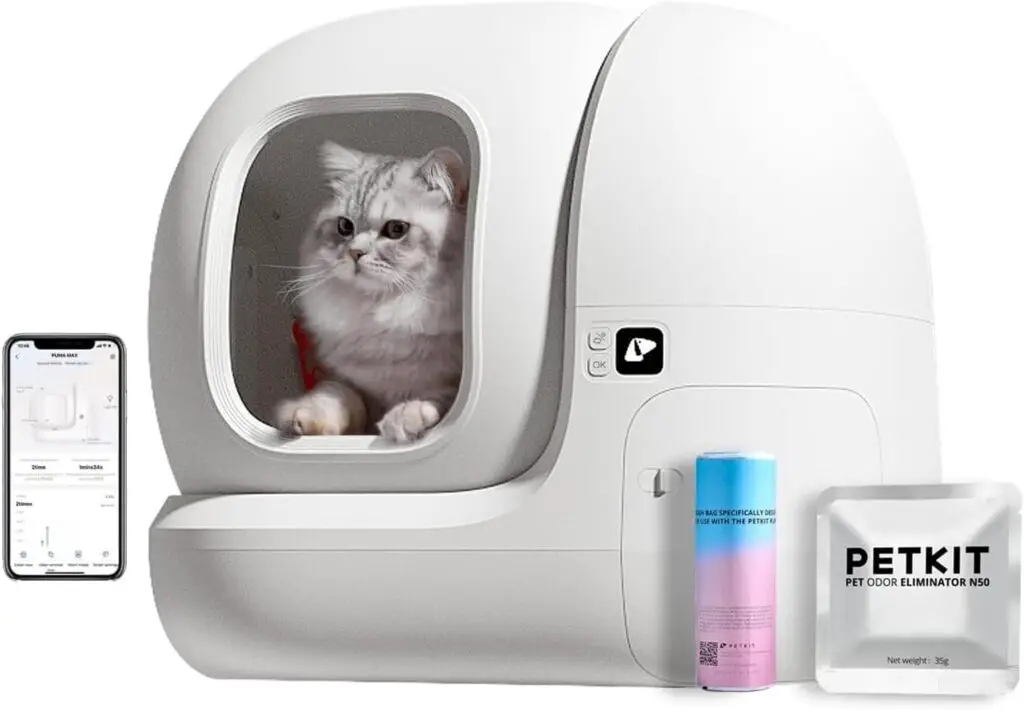 PETKIT automatic self cleaning litter box on sale for amazon prime day