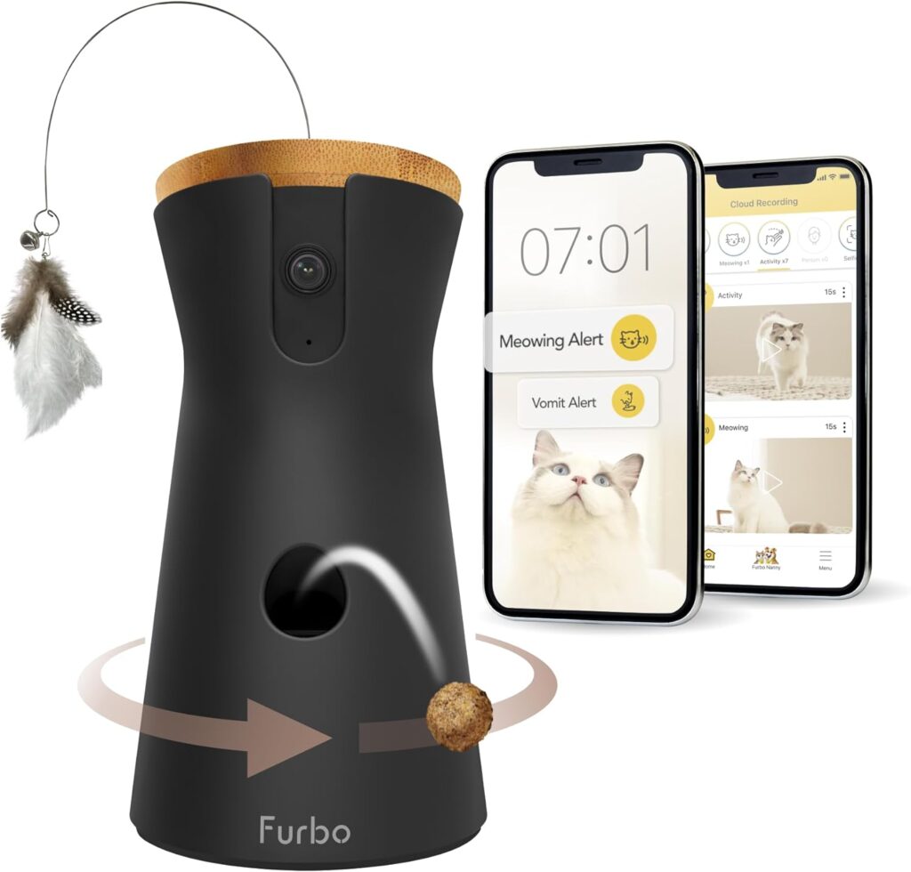 Furbo 360 cat camera with treat dispenser nearly half price on prime day