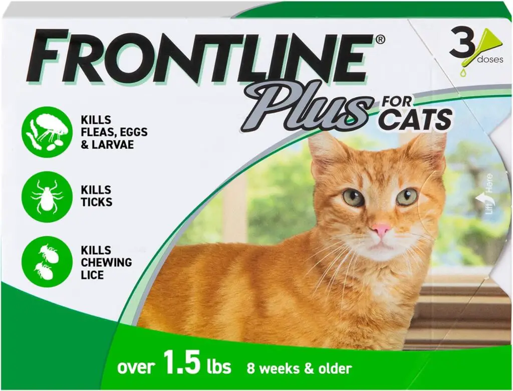 save 40% off Frontline Plus for cats flea and tick prevention for amazon prime day