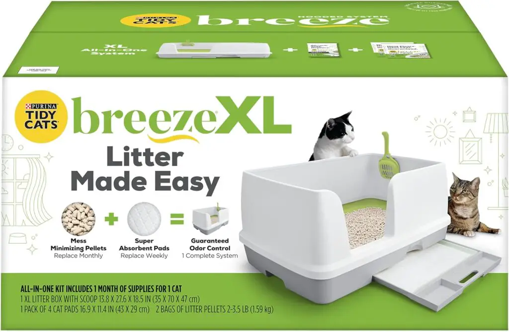 breeze XL all in one litter system on sale for prime day