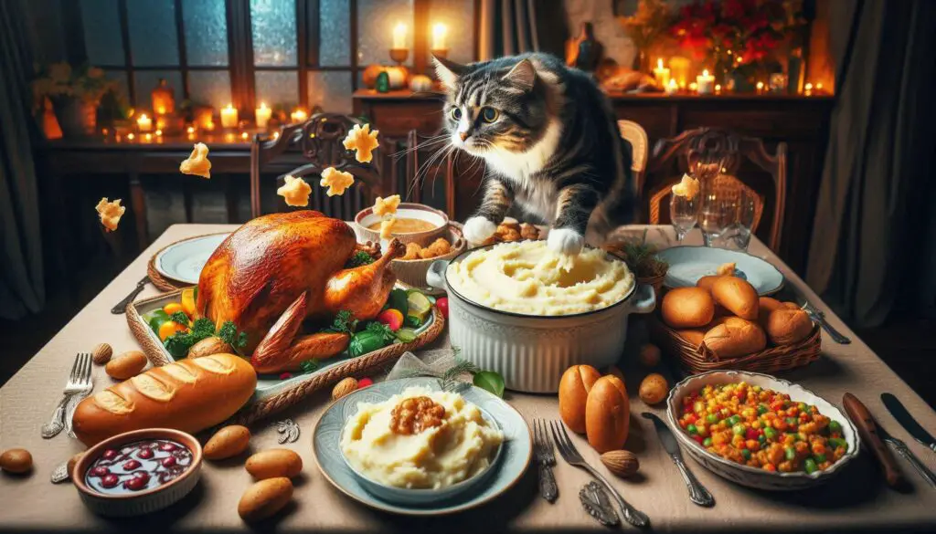 cat-proof thanksgiving dinner