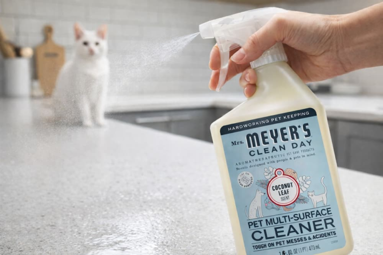 Mrs. Meyer’s Pet Cleaners Review: Do They Work for Cat Messes?